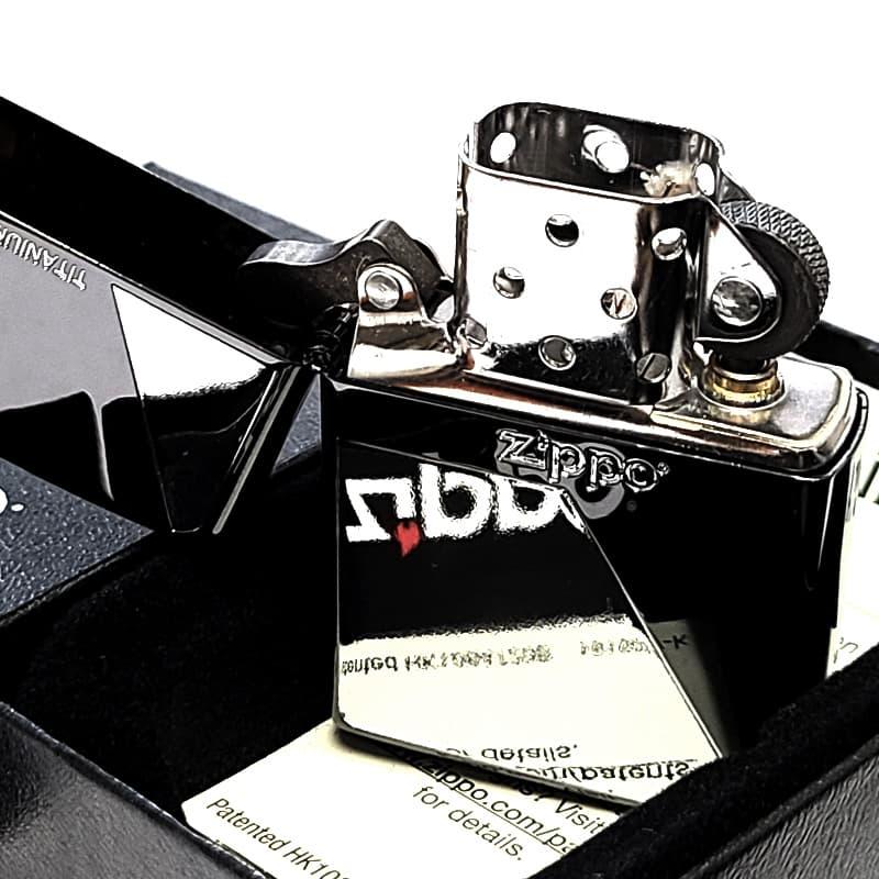 ZIPPO（ジッポー） ブラックチタン&ニッケル ジッポ ライター