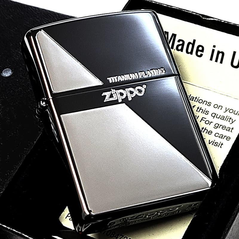 ZIPPO（ジッポー） ブラックチタン&ニッケル ジッポ ライター