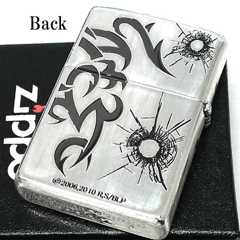 ZIPPO ライター ブラックラグーン レヴィ ジッポ シルバー 両面