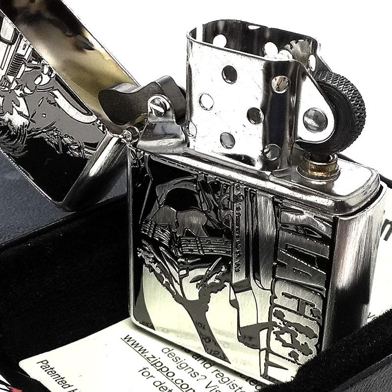 ZIPPO ライター ブラックラグーン レヴィ ジッポ シルバー 両面