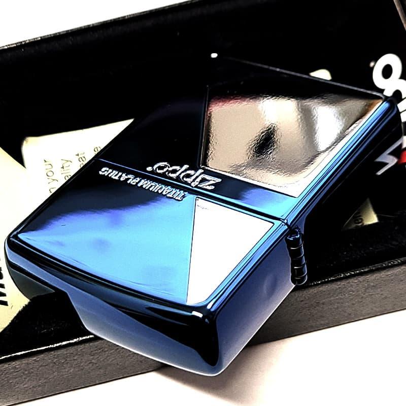 ZIPPO（ジッポー） ライター ブルーチタンコーティング ジッポ ロゴ