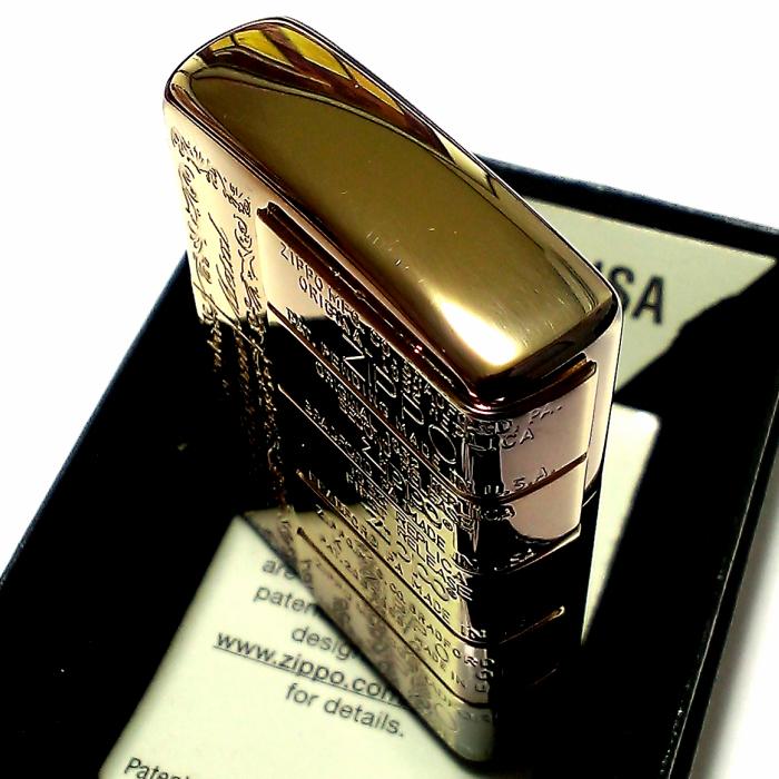 Zippo ライター 歴代2面ボトムメタル ジッポ 両面加工 ゴールド燻し アンティーク ブラス メンズ かっこいい ギフト プレゼント Bm 333bgi Zippoタバコケース喫煙具のハヤミ 通販 Yahoo ショッピング