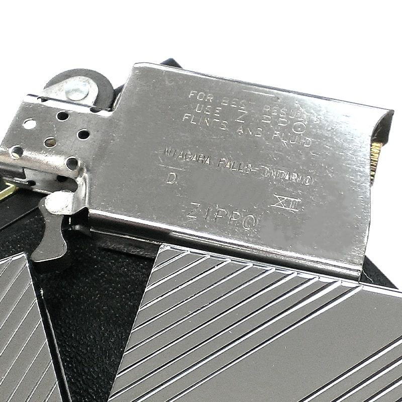 ZIPPO ライター スリム カナダ製 レア ジッポ ストライプ 1997年 ZIPPO ライター スリム カナダ製 レア ジッポ ストライプ 1997年