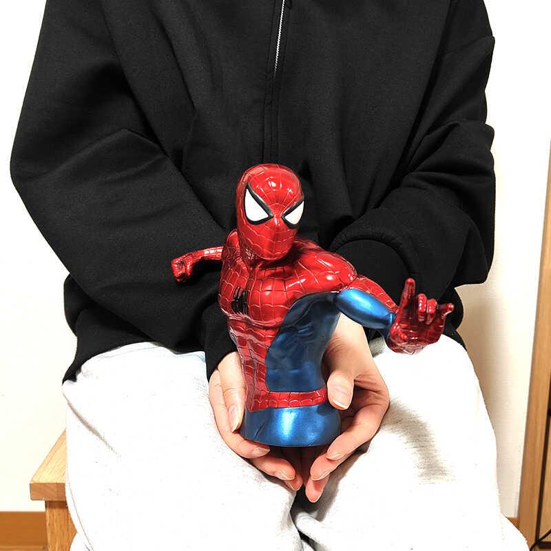 アメリカン レトロ 貯金箱 スパイダーマン バストバンク かっこいい