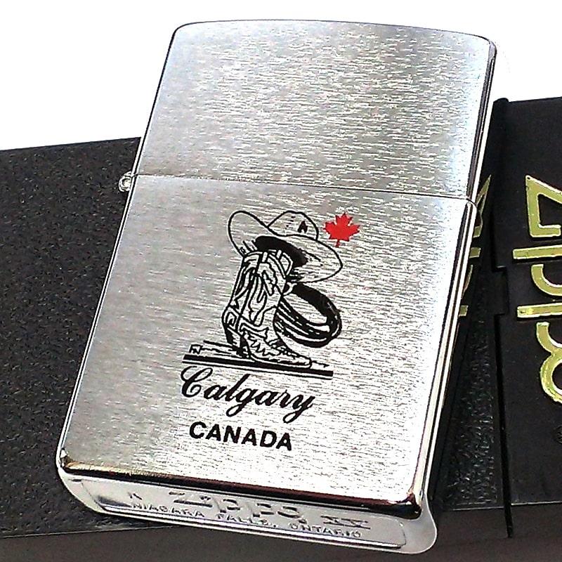 ZIPPO カナダ製 カルガリー カウボーイ レア 1999年製 ジッポ ライター