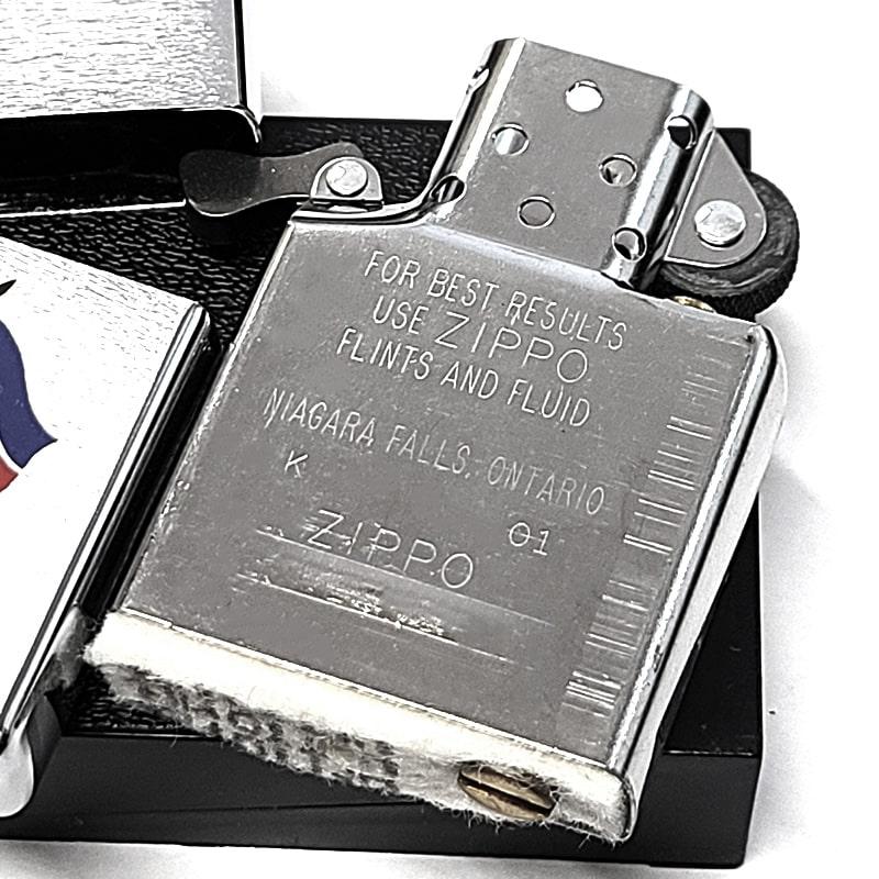ZIPPO（ジッポー） ライター 絶版 レア 1998年製 ジッポ 国旗 カナダ製