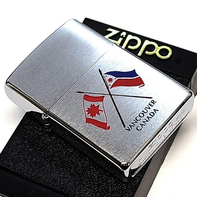 ZIPPO（ジッポー） ライター 絶版 レア 1998年製 ジッポ 国旗 カナダ製