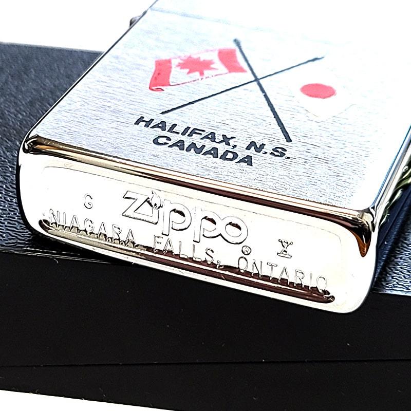 ZIPPO（ジッポー） カナダ製 一点物 1994年製 国旗 日本 レア ジッポ