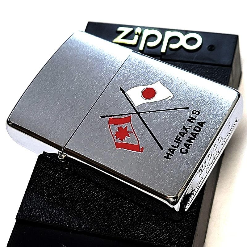 ZIPPO（ジッポー） カナダ製 一点物 1994年製 国旗 日本 レア ジッポ 