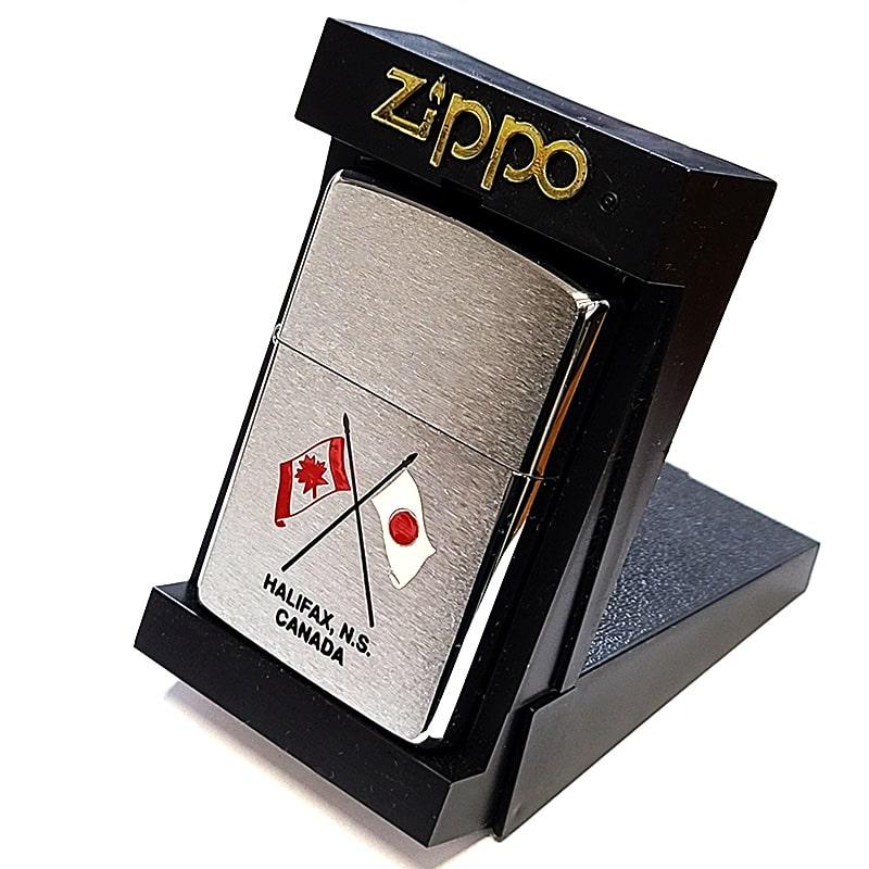 ZIPPO（ジッポー） カナダ製 一点物 1994年製 国旗 日本 レア ジッポ 