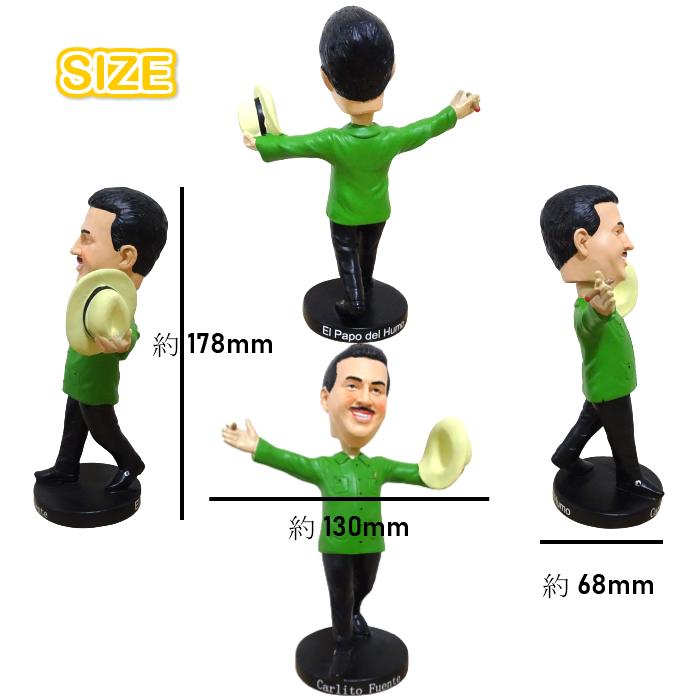 カリートフエンテ 首振り人形 バブルヘッド人形 フィギュア 喫煙