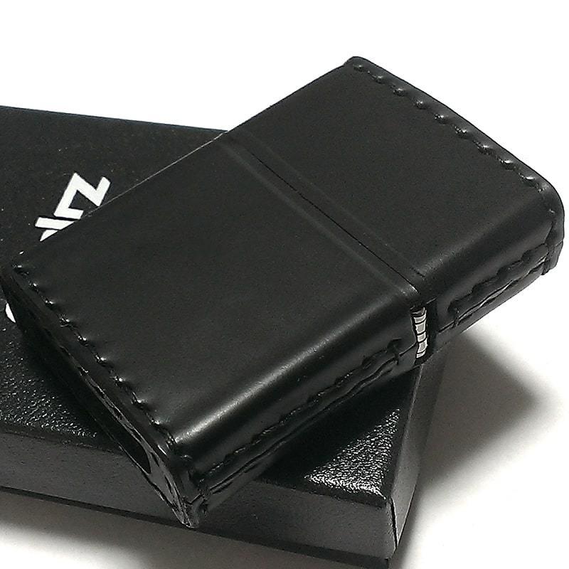 ZIPPO（ジッポー） 革巻き ジッポ ライター おしゃれ コードバン ロゴ
