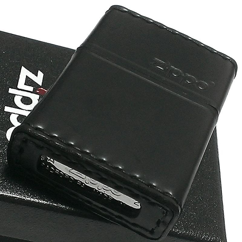 ZIPPO（ジッポー） 革巻き ジッポ ライター おしゃれ コードバン ロゴ