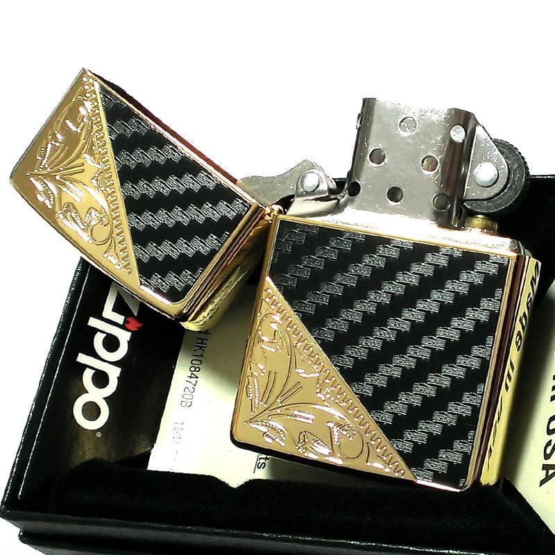 ZIPPO ZIPPOライター ブラックカーボン ジッポ ブラック
