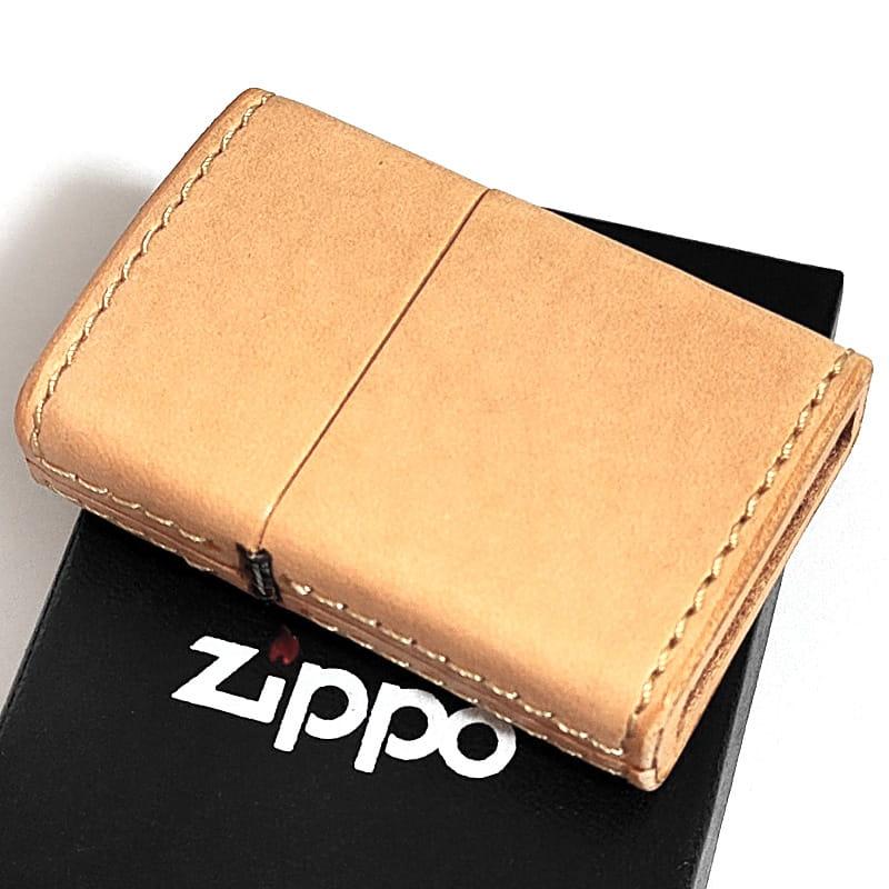 ZIPPO（ジッポー） 【訳あり】ZIPPO ライター 革巻き EU ダブルバット 