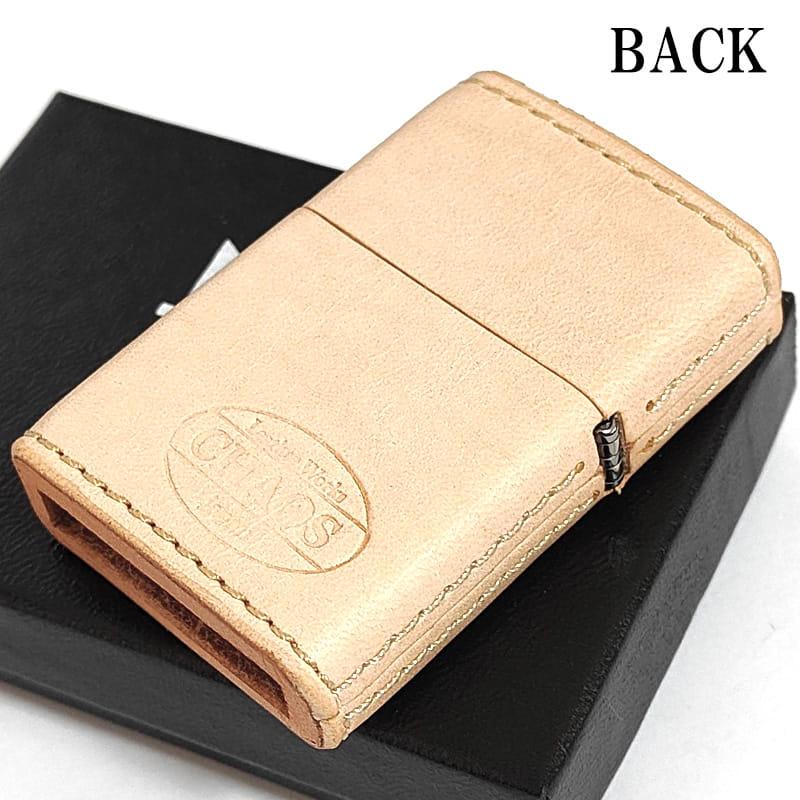 ZIPPO（ジッポー） 【訳あり】ZIPPO ライター 革巻き EU ダブルバット 