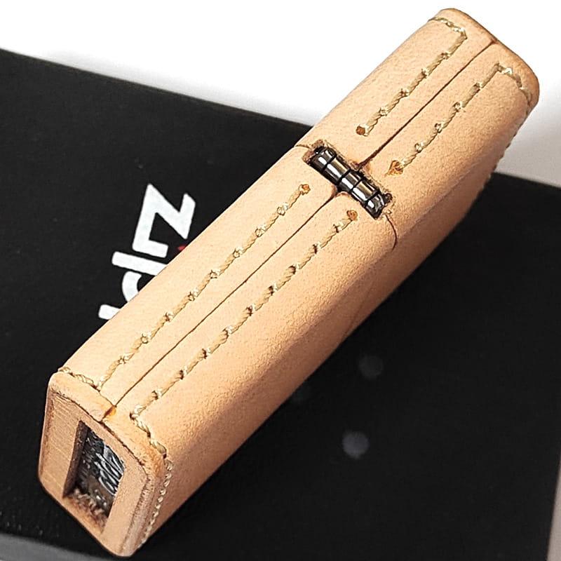 ZIPPO（ジッポー） 【訳あり】ZIPPO ライター 革巻き EU ダブルバット 