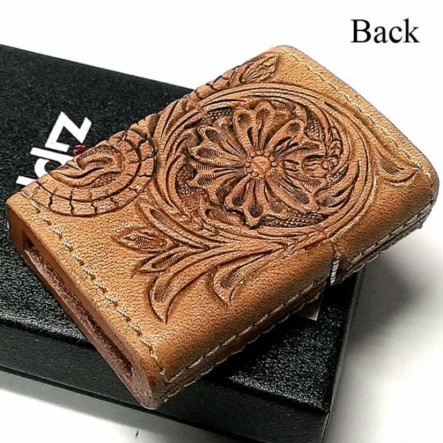 ZIPPO（ジッポー） ライター 本革巻き ジッポ カオス シェリダン