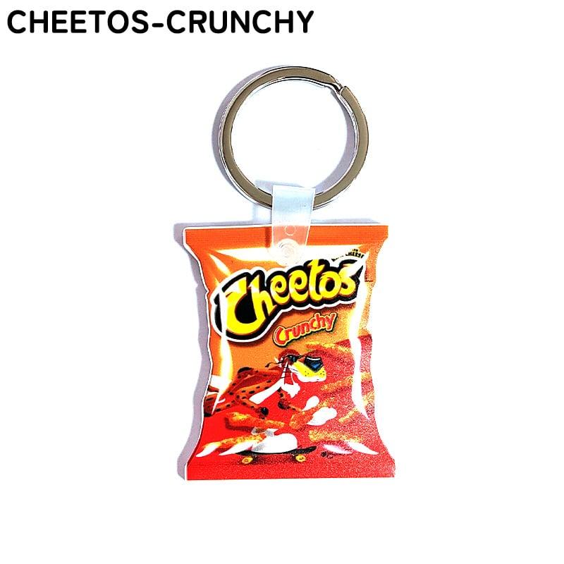 アメリカン レトロ チートス キーホルダー おしゃれ 3種類 選べる キーリング CHEETOS ロゴ チェスターチーター パッケージ ...