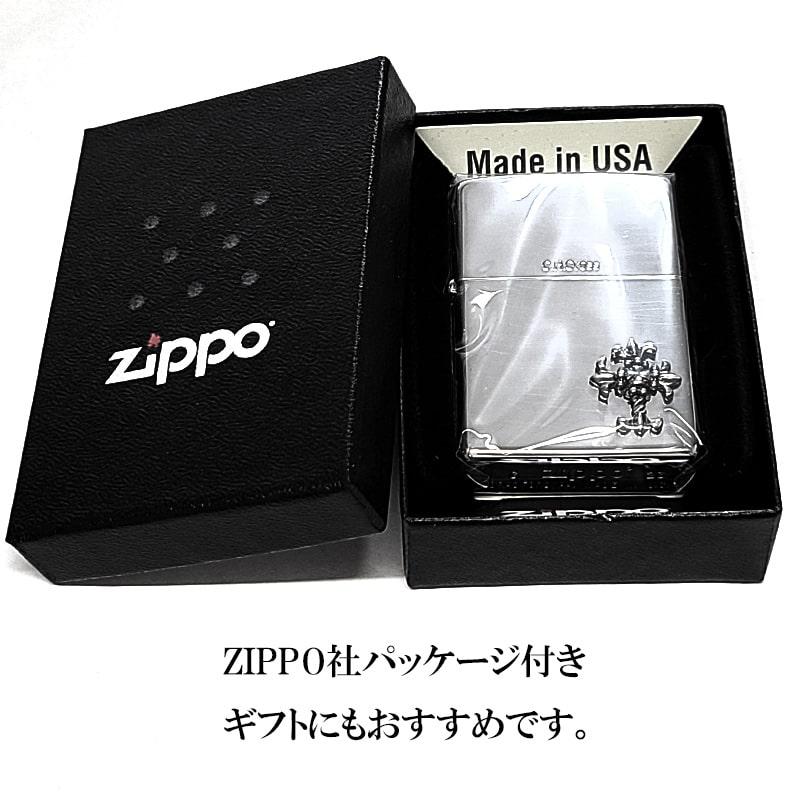 ZIPPO（ジッポー） 限定 クロスメタル ジッポ ライター かっこいい