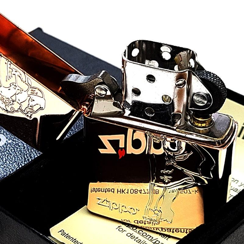 ZIPPO（ジッポー） クラシカルウィンディ ピンクゴールド 美しい ロゴ