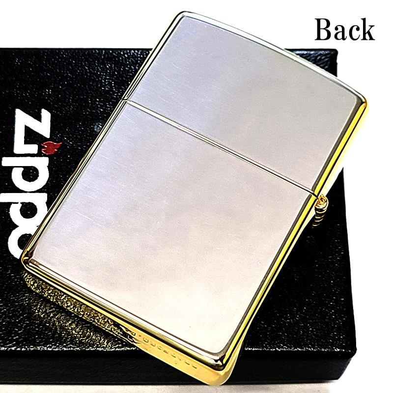 ZIPPO（ジッポー） ウィンディ クラシック シルバー＆ゴールド 彫刻