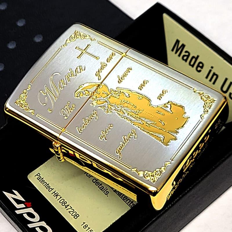 ZIPPO（ジッポー） マリア&クロス ジッポ ライター おしゃれ シルバー