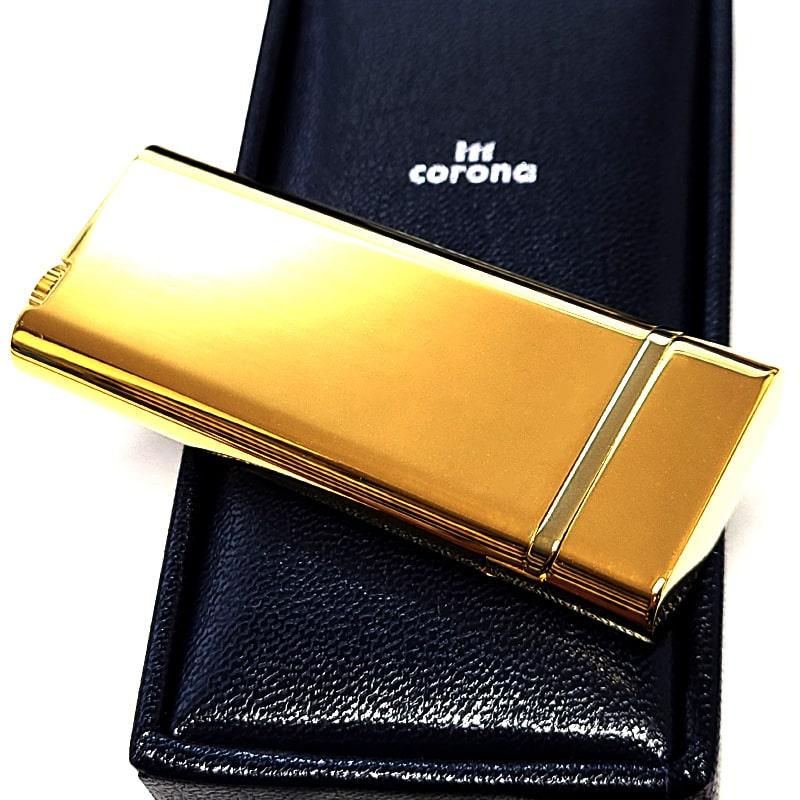ガスライター 日本製 イムコロナ フランボー 鏡面 ゴールド im corona 