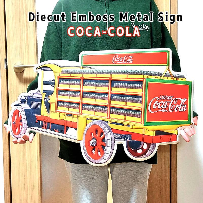 Coca Cola（コカコーラ） ブリキ看板 トラック 大きい レトロ