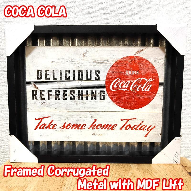 Coca Cola サインボード コカコーラ メタル アンティーク 木製 Coca Cola サインボード コカコーラ メタル アンティーク 木製