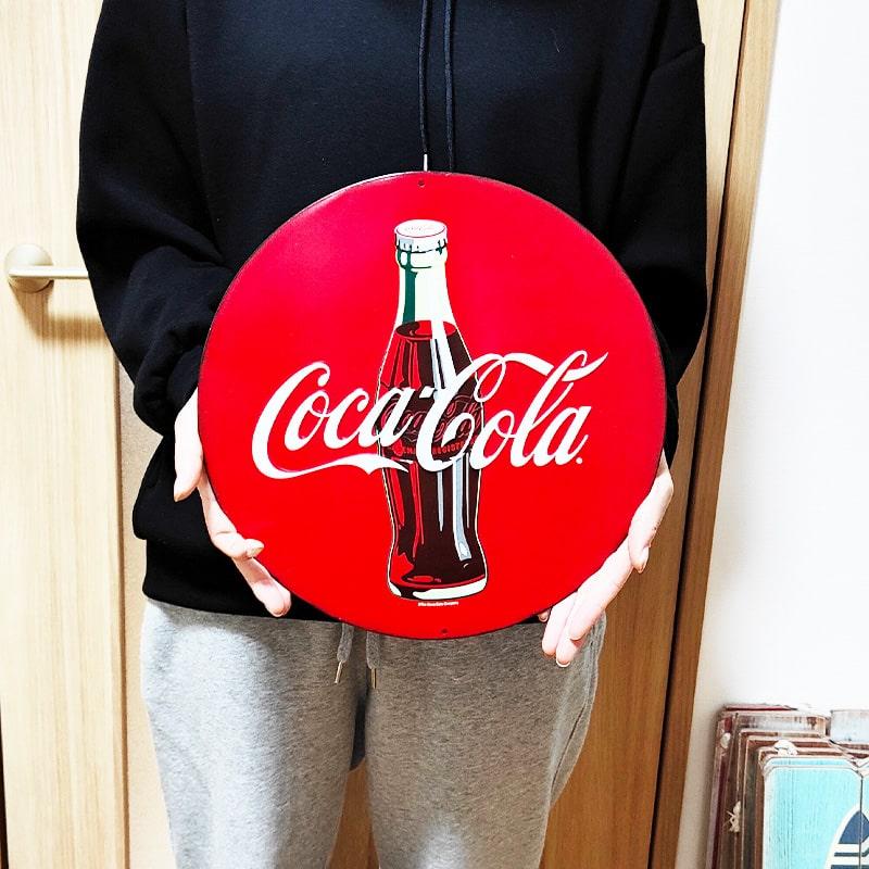 Coca Cola ブリキ看板 コカコーラ ビンテージ エンボスメタル Coca Cola ブリキ看板 コカコーラ ビンテージ エンボスメタル