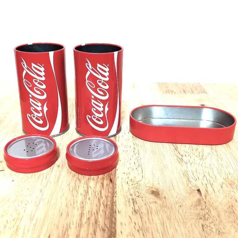コカコーラ 塩こしょう入れ S&P セット 調味料入れ Coca-Cola