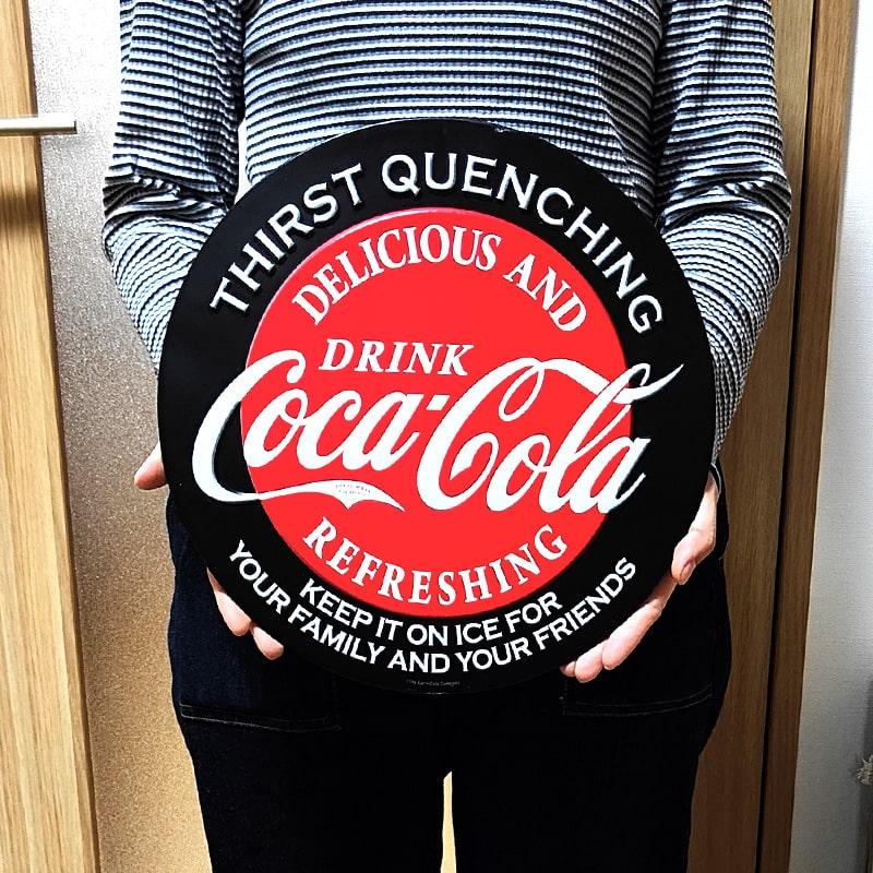 Coca Cola ブリキ看板 コカコーラ COCA-COLA Thirst Quenching Coca Cola ブリキ看板 コカコーラ COCA-COLA Thirst Quenching