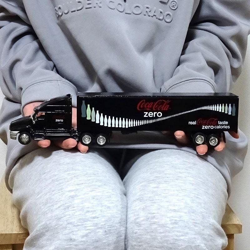 Coca Cola ミニカー コカ・コーラ ゼロ 車 トレーラー Coca Cola ミニカー コカ・コーラ ゼロ 車 トレーラー