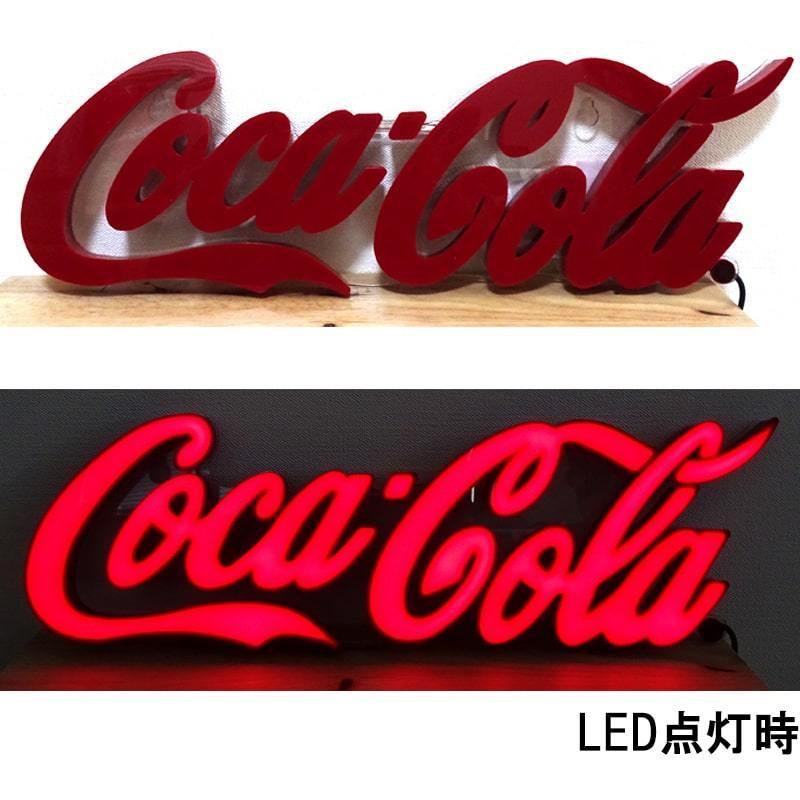コカ・コーラ LEDライト ガレージ ネオン 看板 ミニレタリングサイン