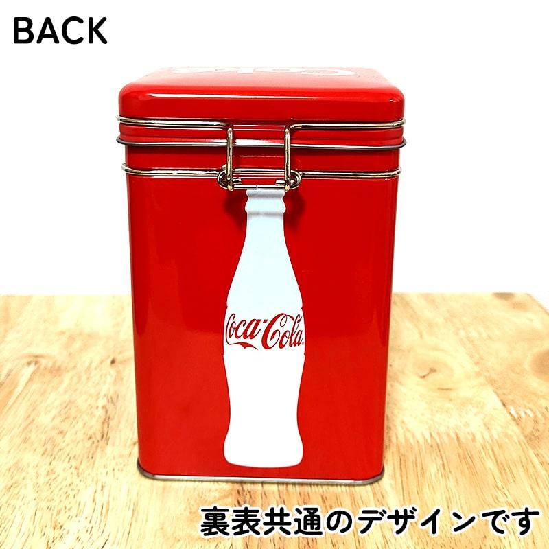 コカコーラ 金属製 小物入れ Coca Cola コカ コーラ 蓋付き 小物入れ かわいい 角型 保存容器