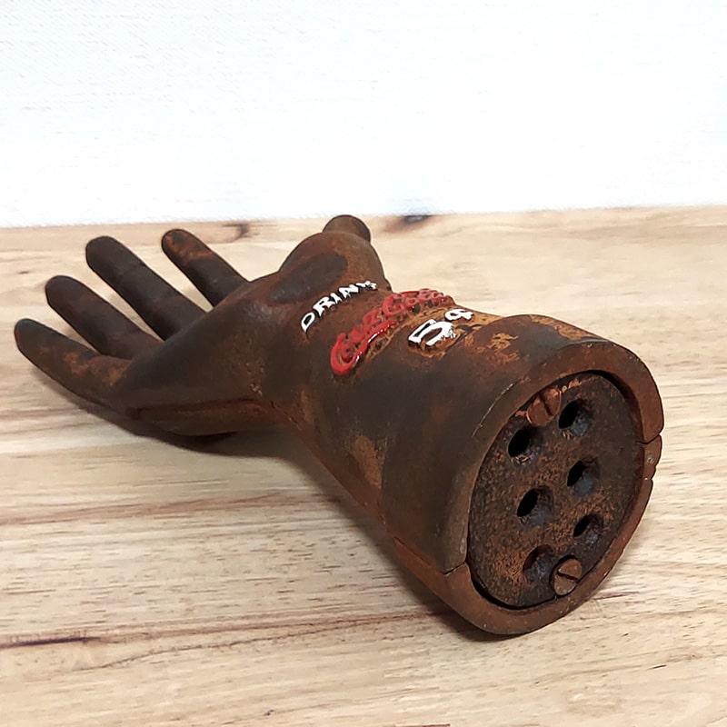 【ヴィンテージ】コカコーラ　Coca-Cola 1970年代 金属製置物 希少 昭和レトロ Coca Cola コカ・コーラ 空き缶 空缶