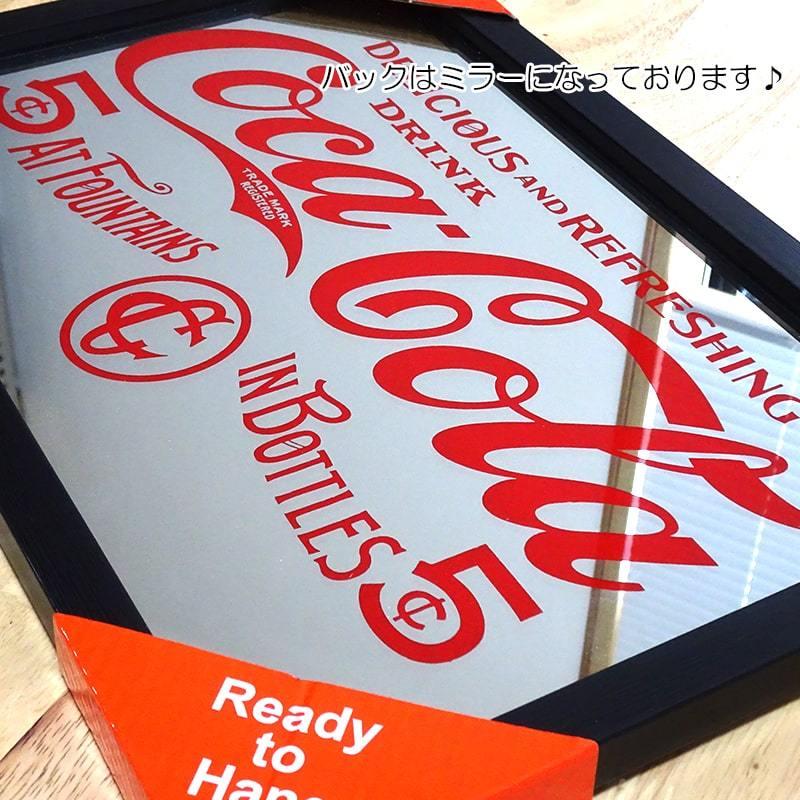 Coca Cola（コカコーラ） パブミラー 可愛い アンティーク 正規