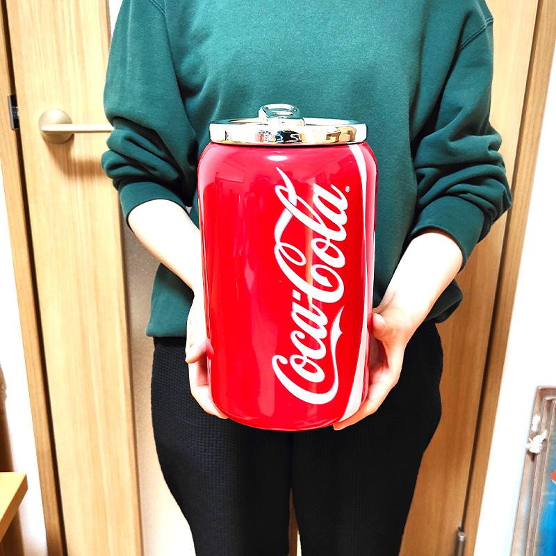 コカコーラ スナックジャー 保存容器 お菓子 COCA COLA 缶 アメリカン キッチン 雑貨 おしゃれ 正規ライセンス品 小物入れ｜hayamipro｜05