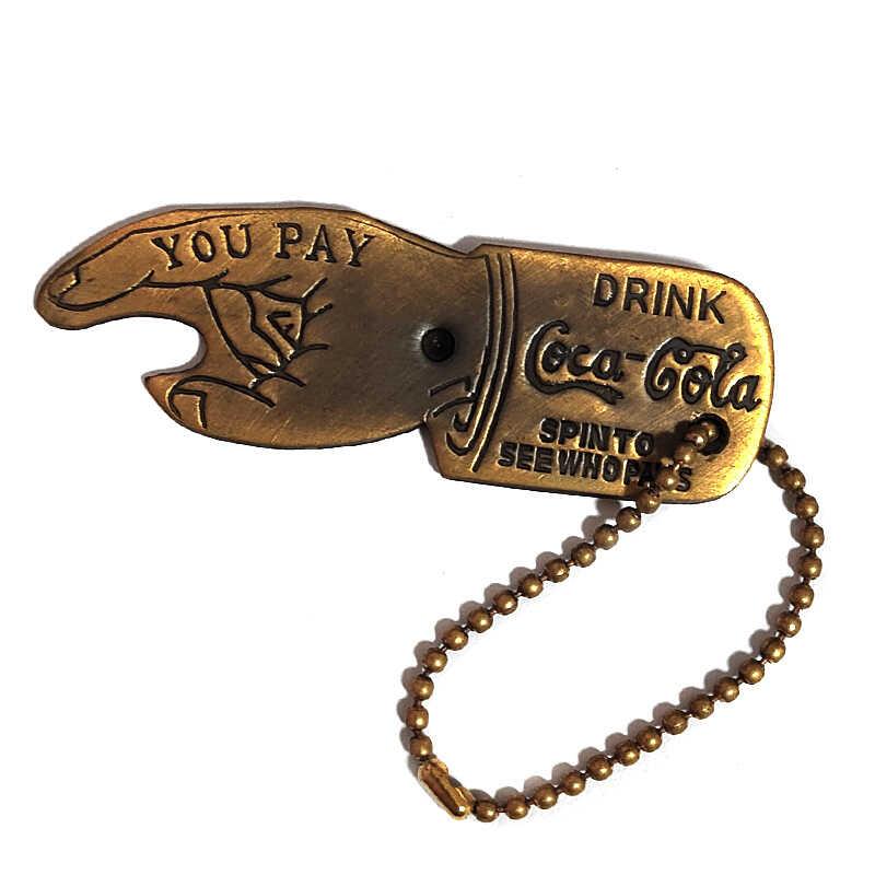 Coca Cola（コカコーラ） 栓抜き YOU PAY スピナーキーチェーン ボトル