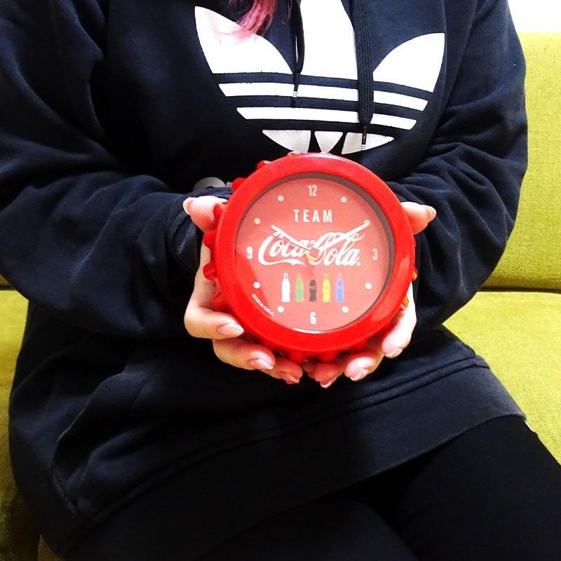 Coca Cola（コカコーラ） 時計 Coca-Cola Bottle Cap Clock レッド