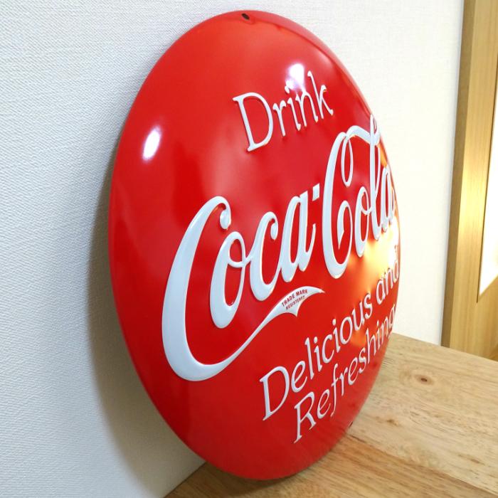 Coca Cola ブリキ看板 コカコーラ アンティーク ガレージ