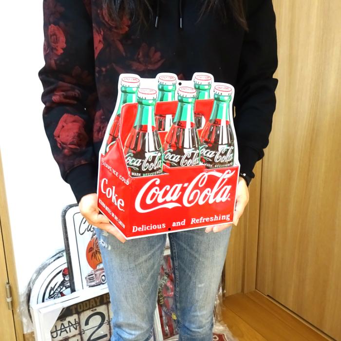 ブリキ看板 コカコーラ 大型 ガレージ プレート アメリカン 雑貨 インテリア ブリキ看板 コカコーラ 大型 ガレージ プレート アメリカン 雑貨