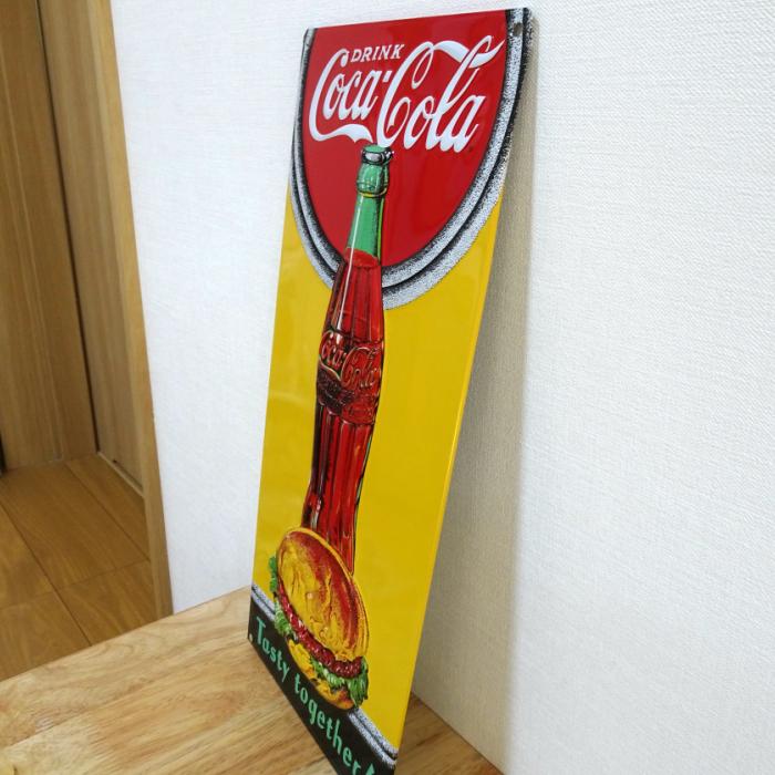 Coca Cola（コカコーラ） ブリキ看板 アンティーク ガレージ