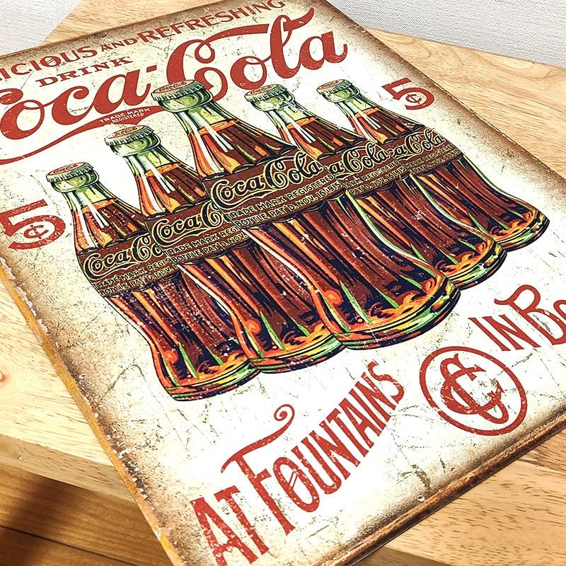 Coca-Cola コカコーラ 木製看板 ヴィンテージ アンティーク Coca-Cola コカコーラ 木製看板 ヴィンテージ アンティーク