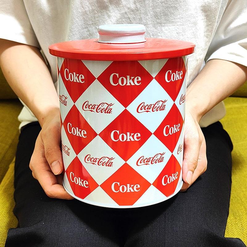 Coca Cola（コカコーラ） 小物入れ 蓋付き 保存容器 ロゴ 6