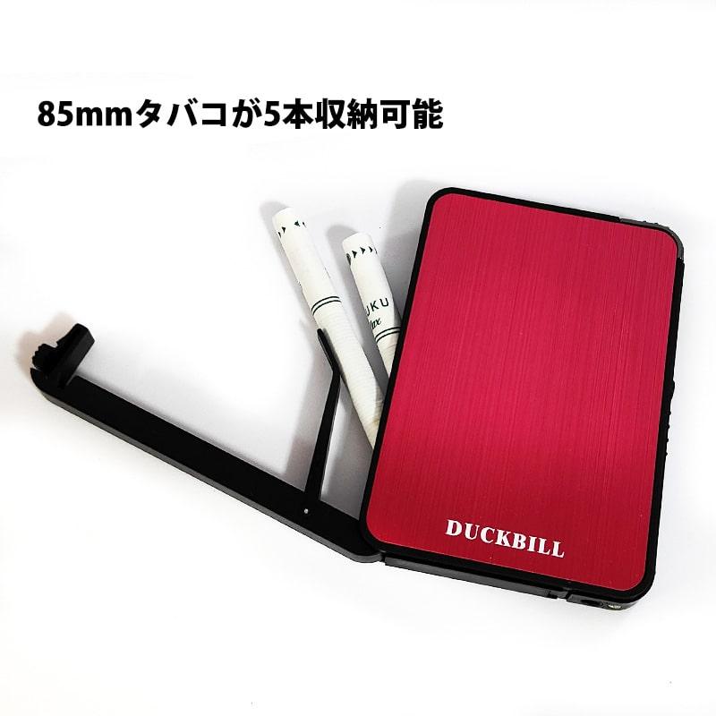 シガレットケース ライター付き スライドアップ式 選べる シルバー