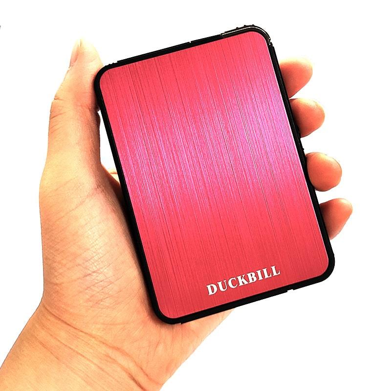 シガレットケース ライター付き スライドアップ式 選べる シルバー