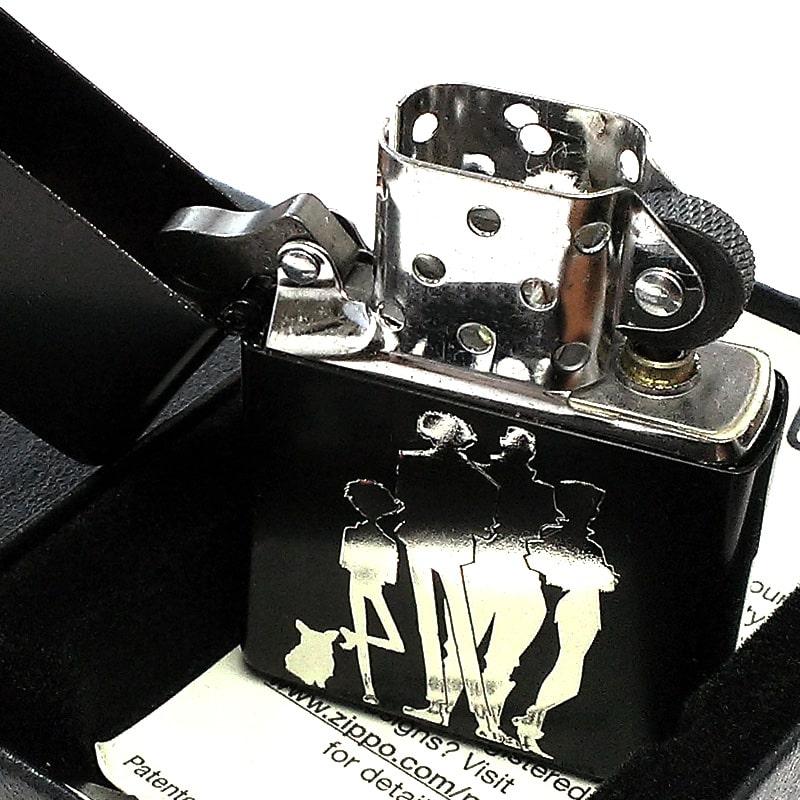 ZIPPO ライター カウボーイビバップ ビバップ号 マットブラック ジッポー シルエット ロゴ Cowboy Bebop｜hayamipro｜04