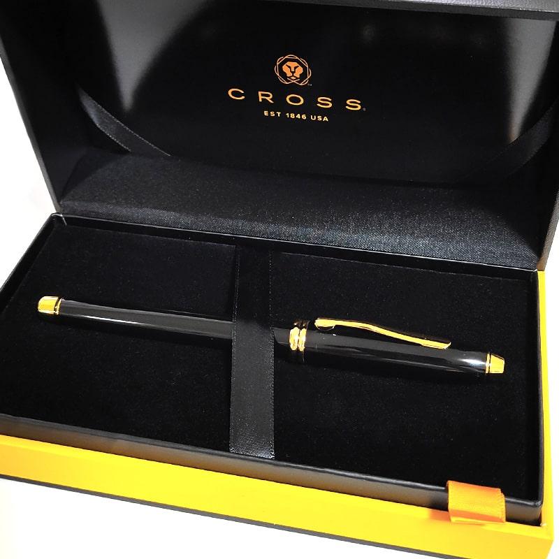 CROSS（クロス） ボールペン タウンゼント ブラックラッカー ゴールド